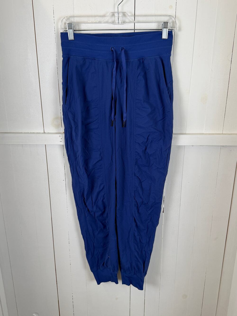 Lululemon Blue Jogger Pants Size 4 Women's Excellent Condition